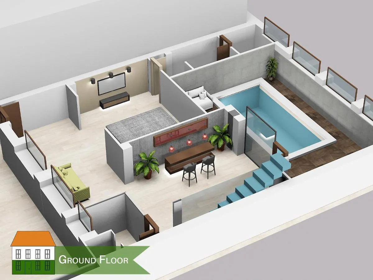 Vivilo With Private Pool-Foresteria Lägenhet Milano 0*,  Italien